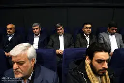 تصاویر حضور جنتی در اولین اکران فیلم محمد رسول الله (ص)/تصاویر