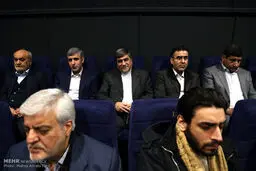 تصاویر حضور جنتی در اولین اکران فیلم محمد رسول الله (ص)/تصاویر