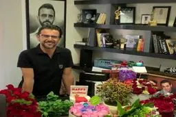 عکس/ تولد 49 سالگی امین حیایی