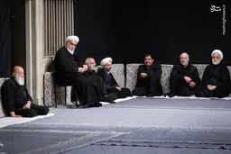 تصاویر مراسم شام غریبان سید و سالار شهیدان در حسینیه امام (ره)