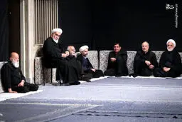 تصاویر مراسم شام غریبان سید و سالار شهیدان در حسینیه امام (ره)