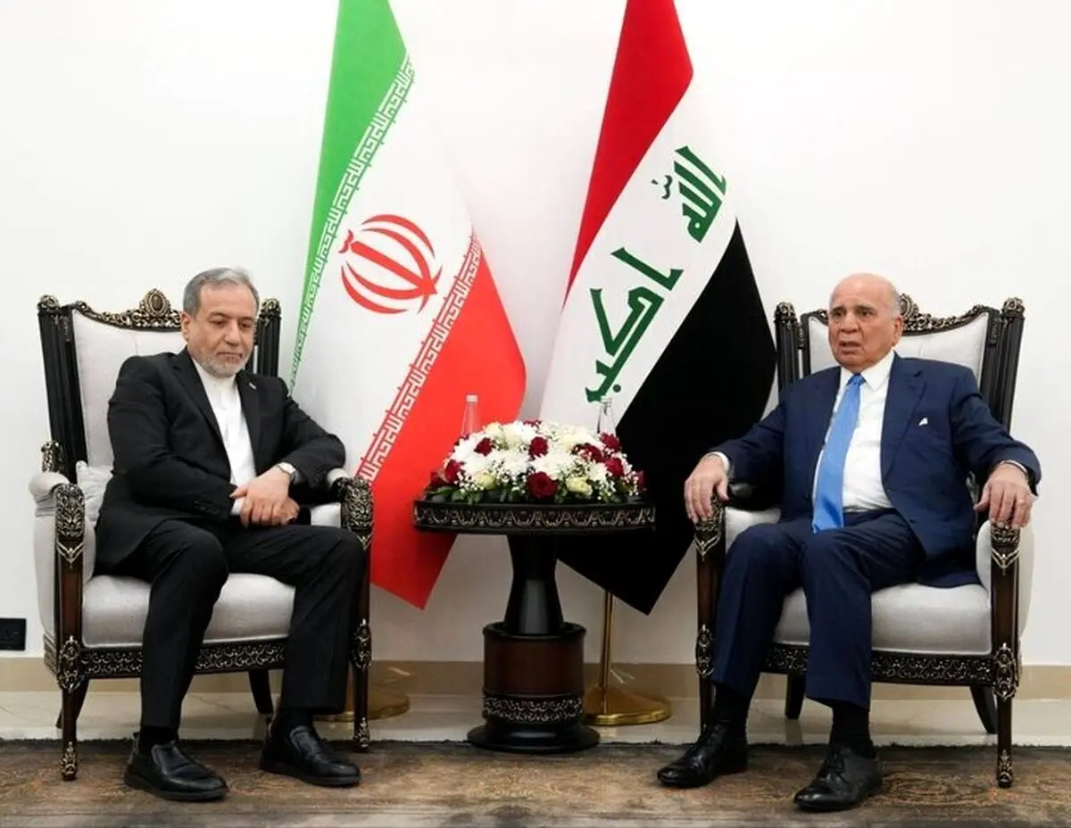 نشست خبری مشترک عراقچی و فواد حسین