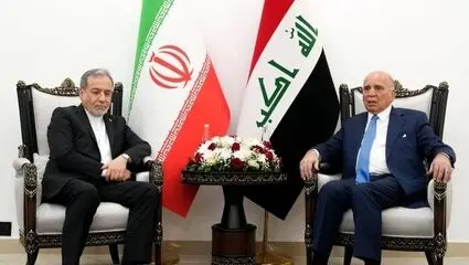 نشست خبری مشترک عراقچی و فواد حسین