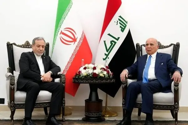 نشست خبری مشترک عراقچی و فواد حسین