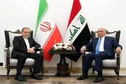نشست خبری مشترک عراقچی و فواد حسین