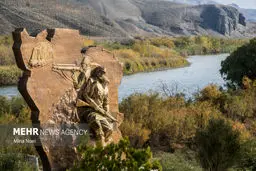 تصاویر رود اَرَس (آراز) مرز ایران و آذربایجان