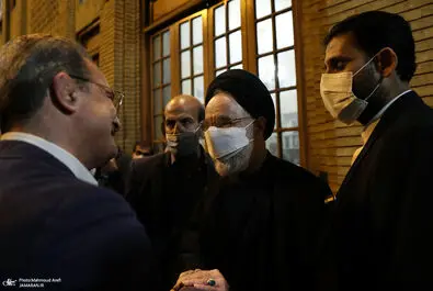 مراسم ختم همسر شهید مطهری