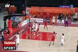 بسکتبال ایران با شکست چین برنزی شد
