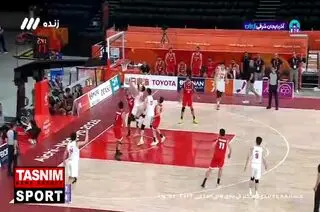 بسکتبال ایران با شکست چین برنزی شد

