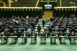 تصاویر تیم اقتصادی دولت در مجلس