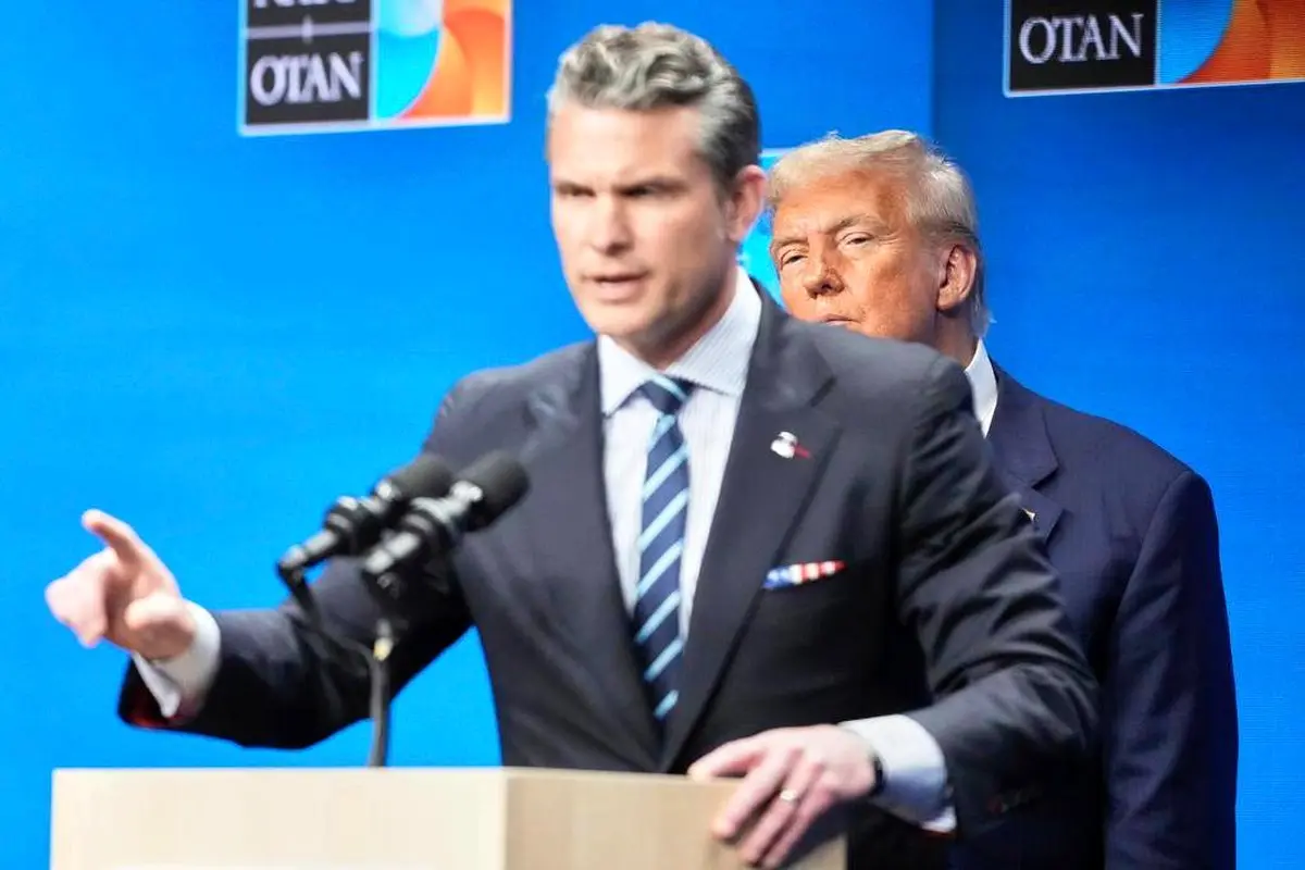 ترامپ عقب نشست؟! وزیر دفاع آمریکا تحت فشار رسانه‌ها مجبور به پاسخ درباره حمله به تأسیسات هسته‌ای ایران شد