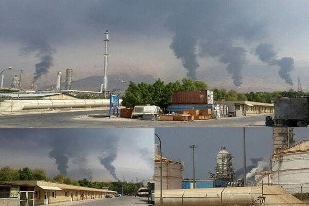 انفجار در مجتمع‌های پتروشیمی عسلویه