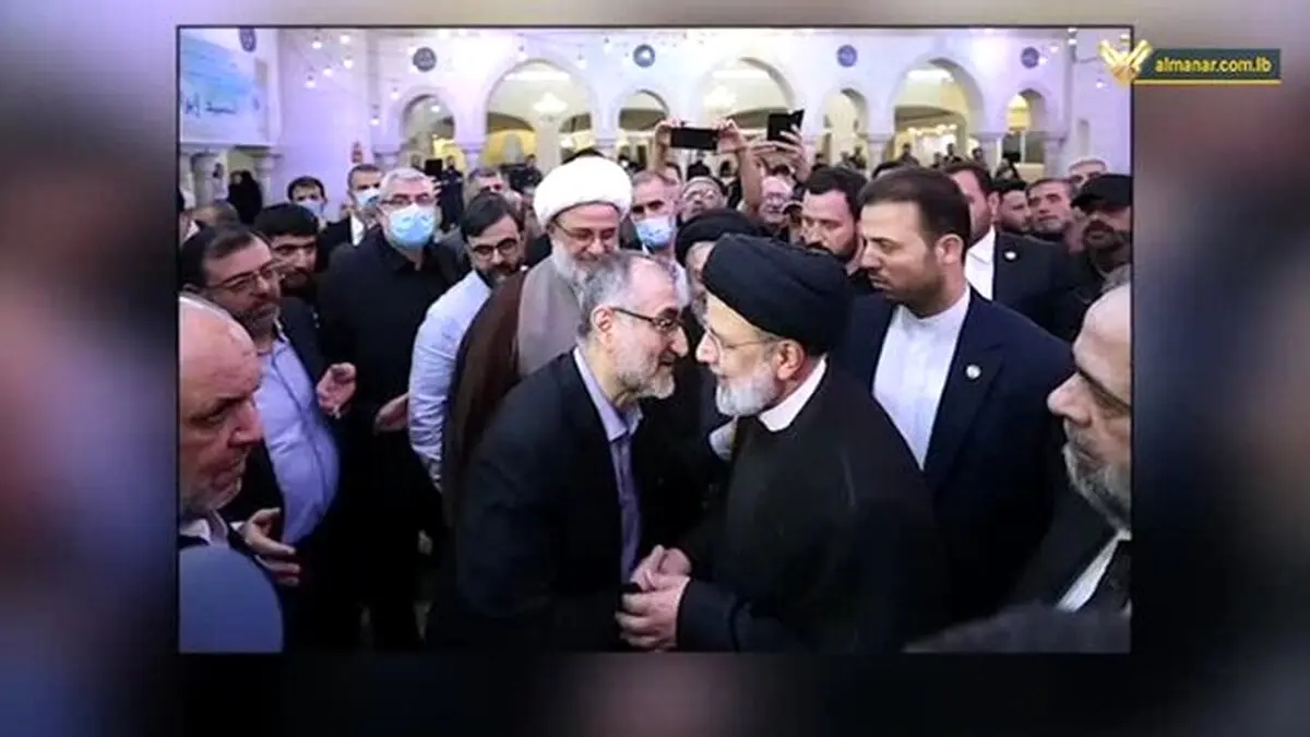 دیدار هیاتی از حزب‌الله با رئیسی قبل از ترک دمشق + عکس