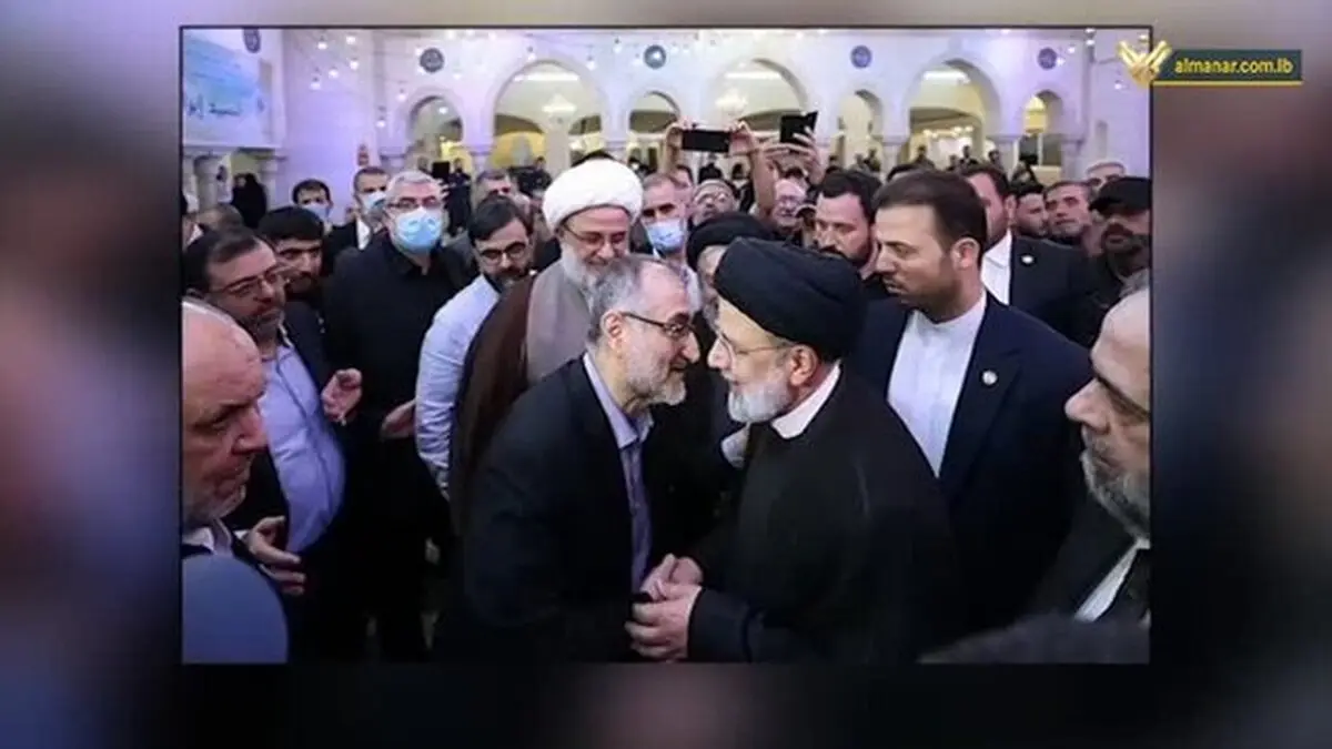 دیدار هیاتی از حزب‌الله با رئیسی قبل از ترک دمشق + عکس
