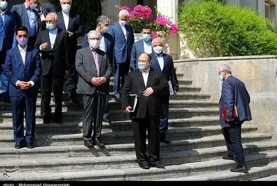 تصاویر آخرین جلسه هیات دولت روحانی