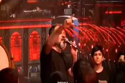  نوحه‌خوانی علیه ترامپ در مسجد جمکران