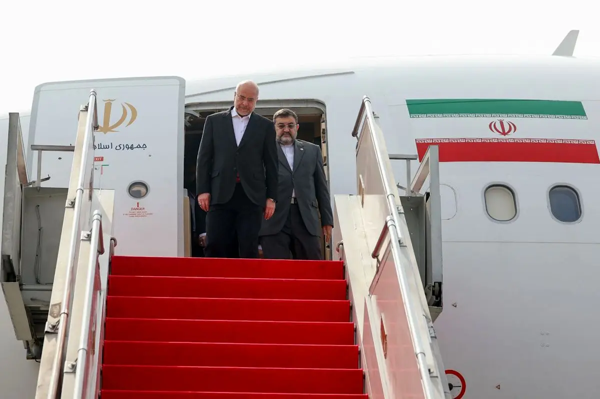  قالیباف وارد فرودگاه جاکارتا شد 