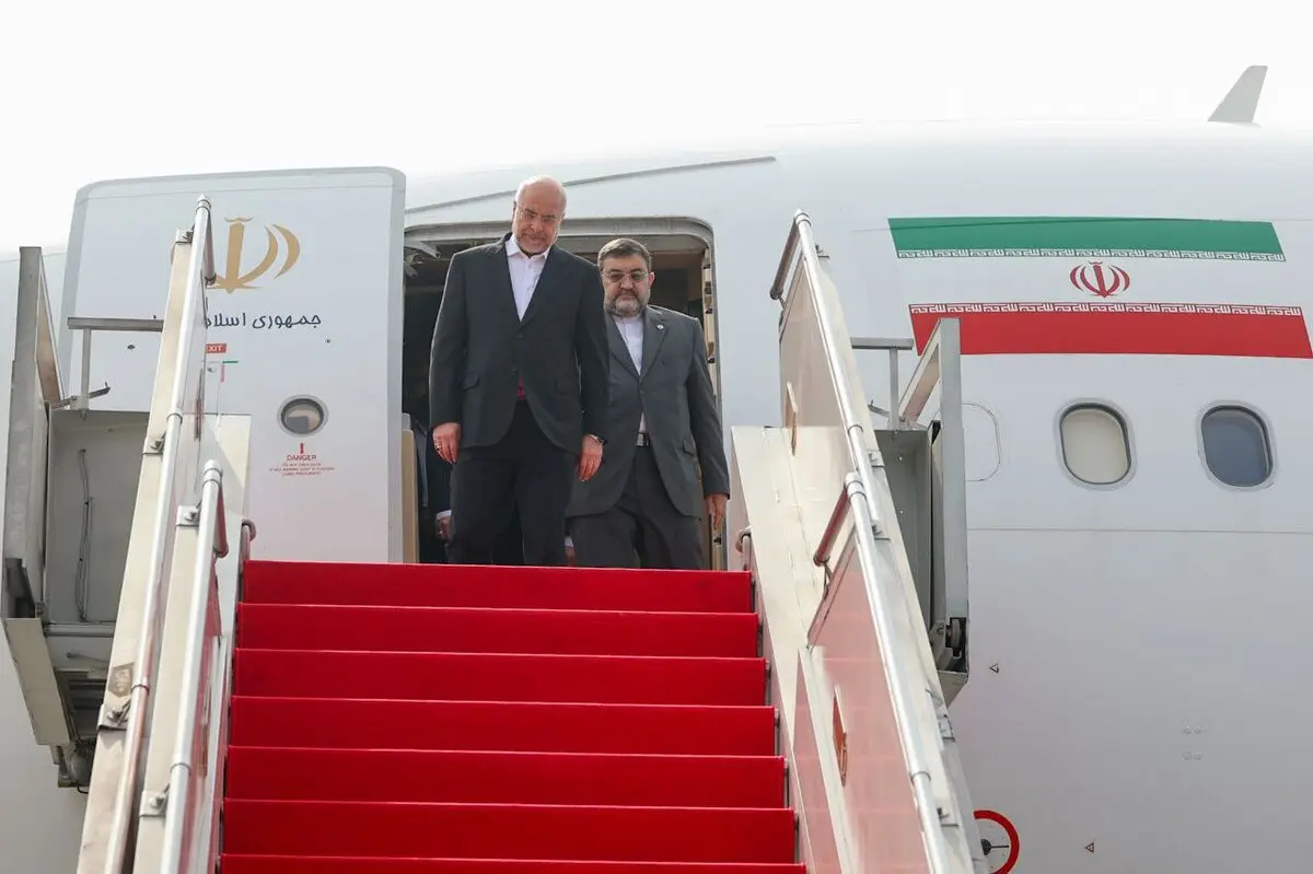  قالیباف وارد فرودگاه جاکارتا شد 