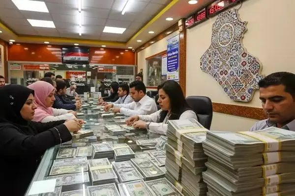 وضعیت ناگوار پول ایران در صرافی‌های عراق + فیلم