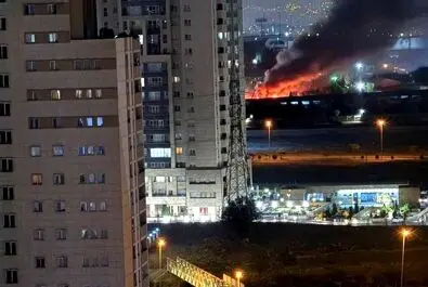 انفجارهای پیاپی در تهران