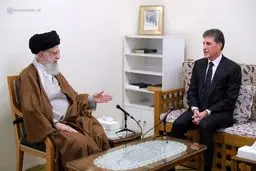 توییت نیچروان بارزانی پس از دیدار با رهبر انقلاب + عکس