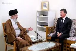 توییت نیچروان بارزانی پس از دیدار با رهبر انقلاب + عکس
