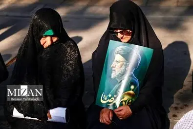 مراسم تشییع شهید رئیسی
