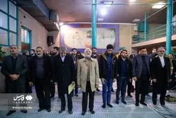 تصاویر سعید جلیلی در حسینیه جماران
