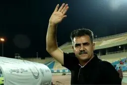 است و ری  آبی ها در حمایت از سرمربی (عکس)