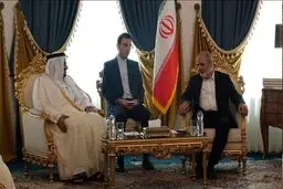 مقام ارشد قطری حامل چه پیامی به دبیر شورای عالی امنیت ملی بود؟