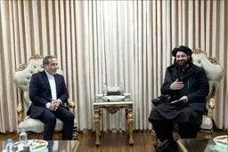 دیدار عراقچی با سرپرست وزارت دفاع حکومت افغانستان
