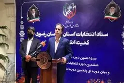 نتیجه انتخابات 1400/ مشارکت ۵۴ درصدی مردم خراسان رضوی در انتخابات

