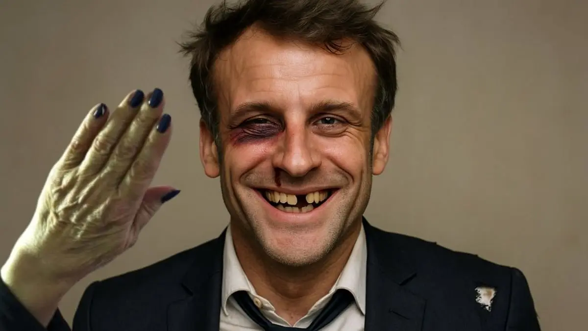 سیلی در کاخ الیزه؛ زوج اول فرانسه در آستانه انفجار!