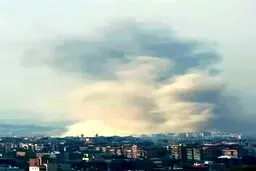 بمباران نزدیکی فرودگاه بین المللی بیروت توسط جنگنده‌های اسرائیلی 