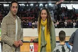 عاشقانه های کیمیا علیزاده و همسرش در خارج از کشور + عکس