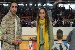عاشقانه های کیمیا علیزاده و همسرش در خارج از کشور + عکس