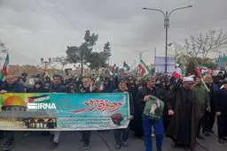راهپیمایی پرشور روز قدس در سمنان 