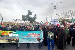 راهپیمایی پرشور روز قدس در سمنان 