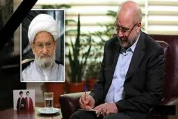 رئیس مجلس پیام داد + متن پیام