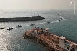 تصاویر رزمایش اقتدار نیروی دریایی سپاه