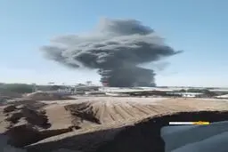  آتش سوزی شدید در مشهد