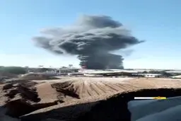  آتش سوزی شدید در مشهد