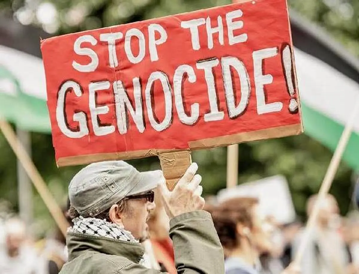 تظاهرات عظیم حامیان فلسطینیان غزه در پاریس
