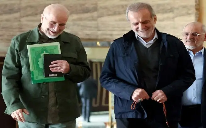 توافق پزشکیان و قالیباف بر سر استعفای برخی وزرا ؟