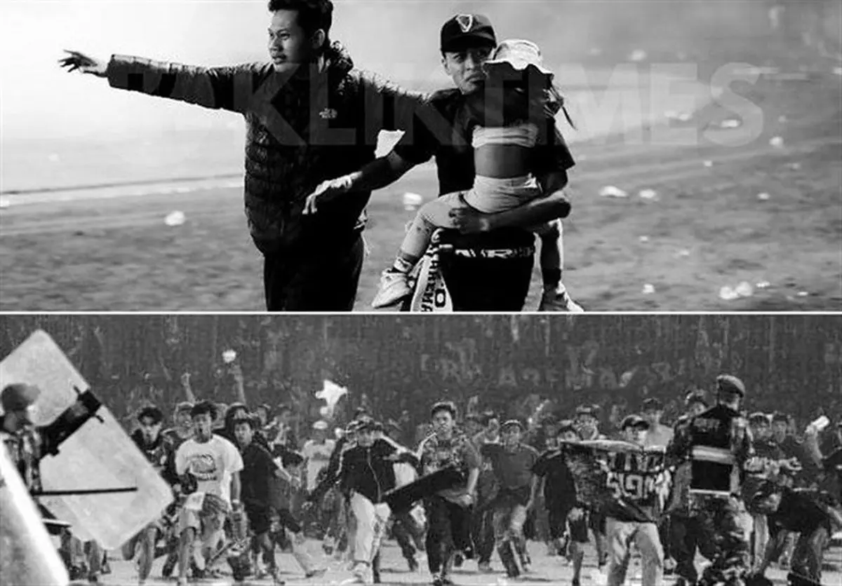 شمار کشته‌شدگان فوتبال اندونزی به ۱۷۴ نفر رسید + جزئیات