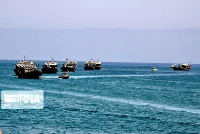 رژه دریایی روز ملی خلیج فارس