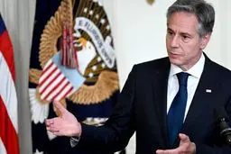 دیدار بلینکن با وزیر امور استراتژیک رژیم صهیونیستی