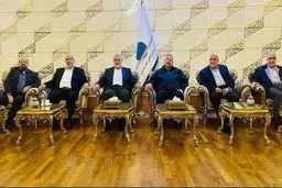 ورود هیات حماس به ریاست هنیه به تهران + جزئیات