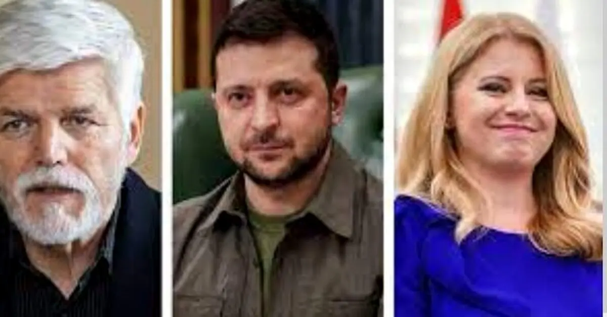 روسای جمهوری چک و اسلوواکی وارد کی‌یف شدند