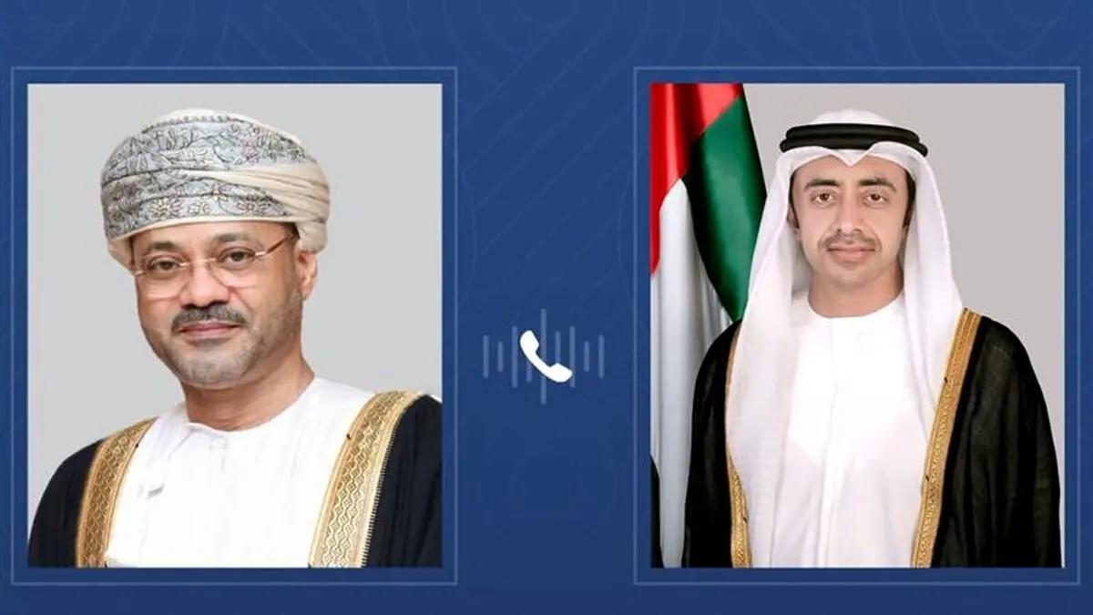گفت‌وگو وزیران خارجه امارات و عمان درباره مذاکرات ایران و آمریکا